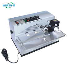 WX380F Date Coding Machine Automatic Dry Ink Roll Coding Machine